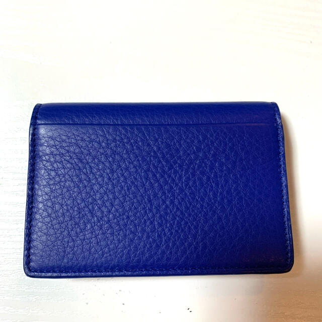 Balenciaga - 美品 バレンシアガ 名刺入れ ロイヤルブルー カード
