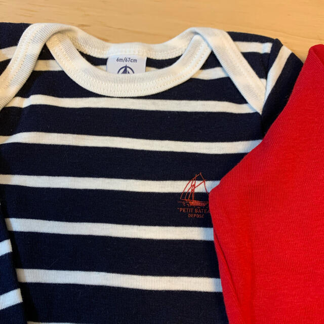 PETIT BATEAU(プチバトー)のプチバトー　肌着　6m キッズ/ベビー/マタニティのベビー服(~85cm)(肌着/下着)の商品写真