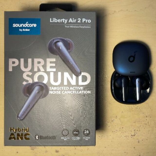 【美品】Anker Soundcore Liberty Air 2 Proヘッドフォン/イヤフォン