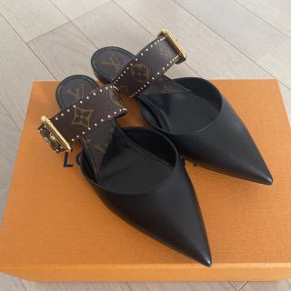 ルイヴィトン(LOUIS VUITTON)のルイヴィトン　パンプス　新品　値下げ　ソフィア・ライン ミュール 23(ハイヒール/パンプス)