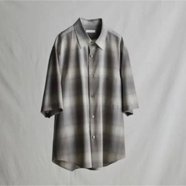 lidnm SUPER 140'S WOOL SHIRT Mサイズ