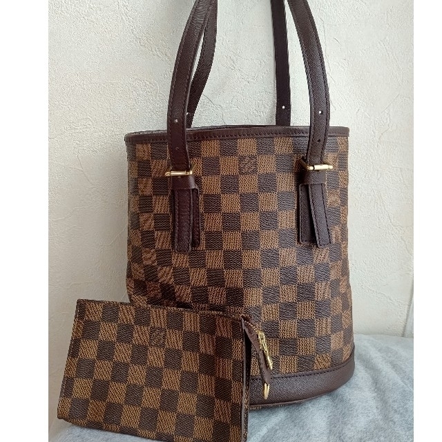 ルイヴィトン■バケット■ダミエ マレ■Louis Vuitton