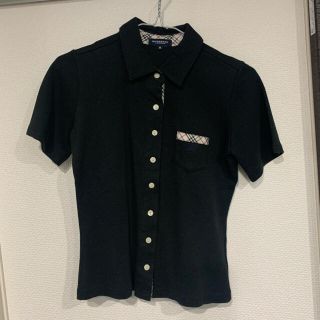 バーバリー(BURBERRY)のバーバリー　Burberry London レディース  半袖ボタンポロシャツ(ポロシャツ)