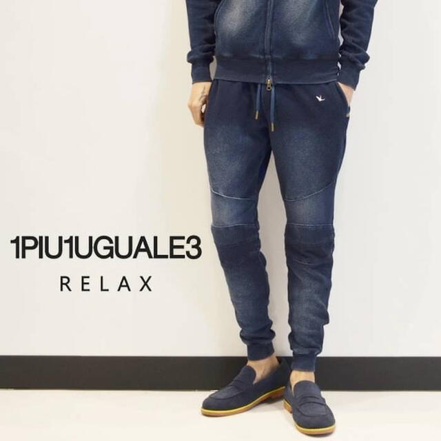 ☆美品☆ 1PIU1UGUALE3 RELAX インディゴカノコセットアップ 2