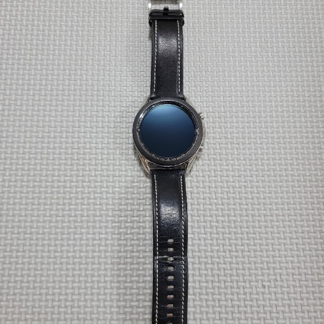 Galaxy(ギャラクシー)のGalaxy Watch3 SM-R840 45mm ミスティック　シルバー　 メンズの時計(腕時計(デジタル))の商品写真