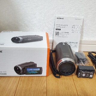 ソニー(SONY)のSONY HDR-CX680 ブロンズブラウン(ビデオカメラ)
