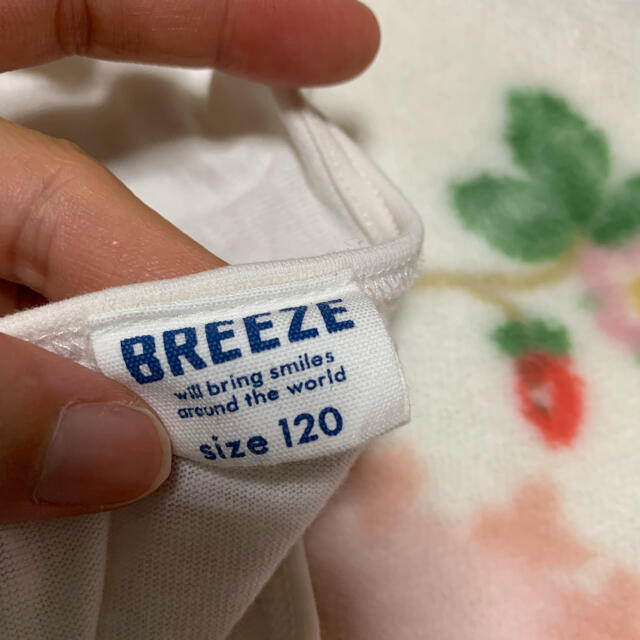 BREEZE(ブリーズ)のワンピースとTシャツセット❣️120 キッズ/ベビー/マタニティのキッズ服女の子用(90cm~)(Tシャツ/カットソー)の商品写真