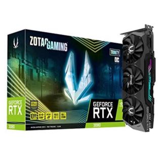 新品未開封　ZOTAC GeForce RTX 3080 Trinity グラボ(PCパーツ)