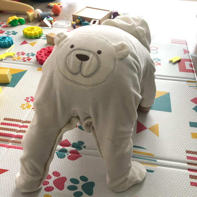 babyGAP(ベビーギャップ)の【最終値下】babygap ブラナンベア　オールインワン/カバーオール キッズ/ベビー/マタニティのベビー服(~85cm)(カバーオール)の商品写真