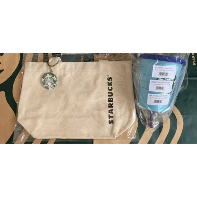 Starbucks Coffee(スターバックスコーヒー)のスターバックス　アイスコーヒー ブレンド ネスレ通販限定品セット　スタバ　バッグ レディースのバッグ(トートバッグ)の商品写真