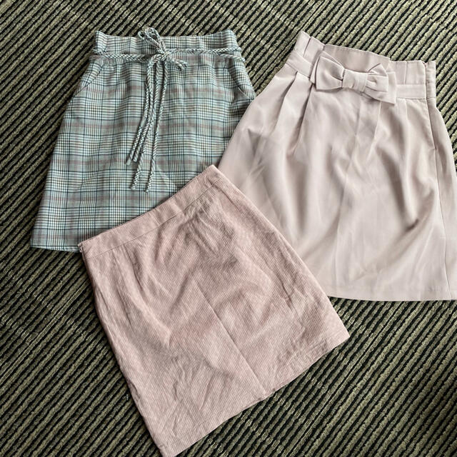 dazzlin(ダズリン)のスカート3点セット レディースのスカート(ひざ丈スカート)の商品写真