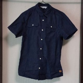 エイチアンドエム(H&M)のＵＳＥＤ H&M  キッズ デニムシャツ 170(ブラウス)