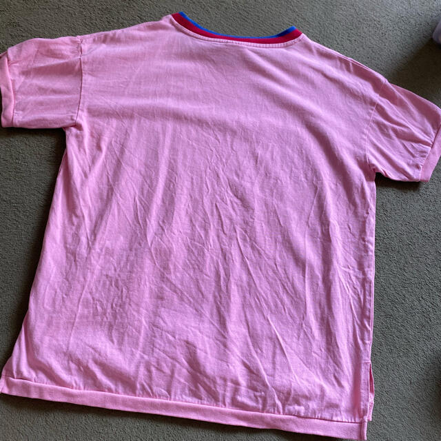 Champion(チャンピオン)のなな様専用★チャンピオンTシャツ　ピンクシャツ　champion レディースのトップス(Tシャツ(半袖/袖なし))の商品写真