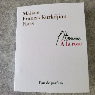 メゾンフランシスクルジャン(Maison Francis Kurkdjian)のメゾンフランシスクルジャン　ロムアラローズ(香水(男性用))