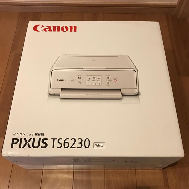 PC周辺機器Canon プリンター インクジェット複合機 PIXUS TS6230 ホワイト