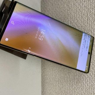 フジツウ(富士通)のSIMロック解除済み arrows NX9 F-52A 5G ジャンク(スマートフォン本体)