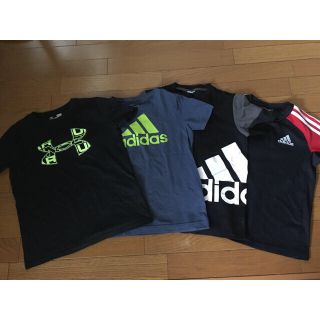 アディダス(adidas)のadidas under armor  140size Tシャツ　まとめ売り(Tシャツ/カットソー)