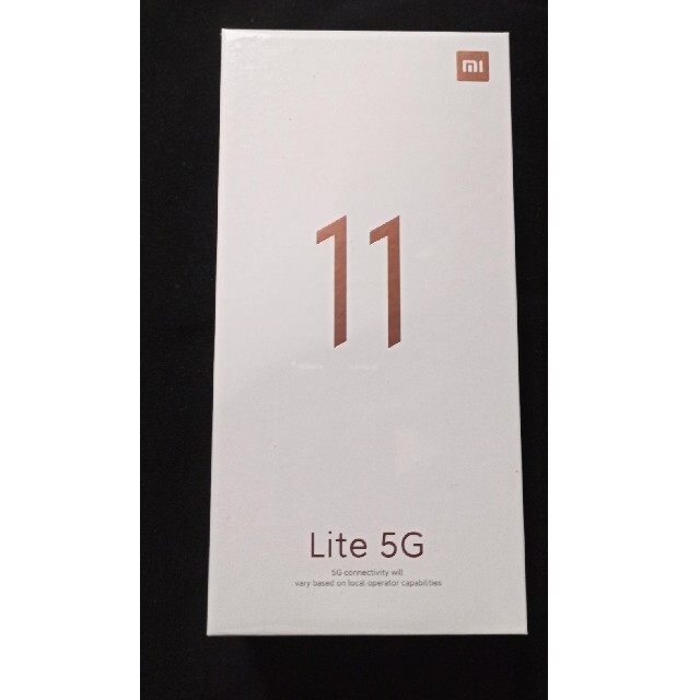 日本製 新品未開封 Xiaomi Mi 11 Lite 5G SIMフリー スマートフォン本体