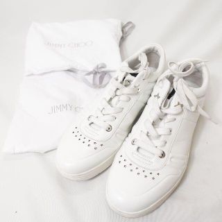 ジミーチュウ(JIMMY CHOO)のJimmy Choo　スニーカー　メンズ　ホワイト(スニーカー)