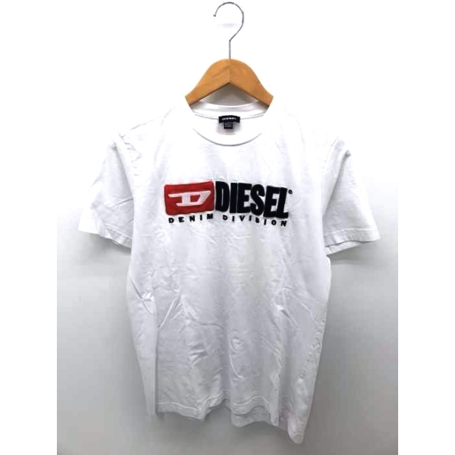 DIESEL(ディーゼル)のDIESEL（ディーゼル） ロゴ刺繍クルーネック Tシャツ メンズ トップス メンズのトップス(Tシャツ/カットソー(半袖/袖なし))の商品写真