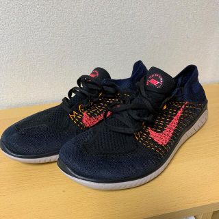 ナイキ(NIKE)のNike フリーラン フライニット 27.5(シューズ)