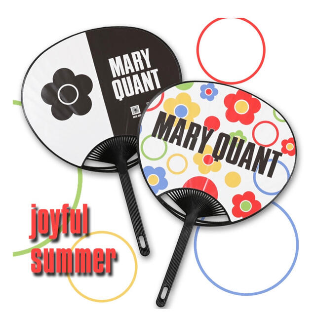 MARY QUANT(マリークワント)のマリークワント　うちわ　ひとつ レディースのファッション小物(その他)の商品写真