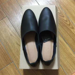 ザラ(ZARA)のお値下げ♡ZARA フラットレザーシューズ 37(スリッポン/モカシン)