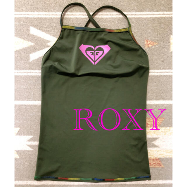 Roxy(ロキシー)の春物、夏物どんどん出品❣️ROXY  ラッシュガード　キャミソール　美品 レディースのトップス(キャミソール)の商品写真