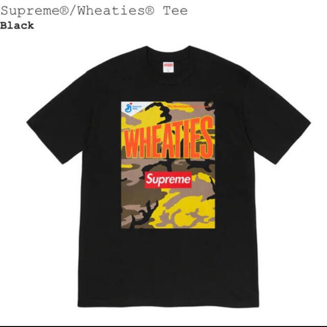 未使用 XL Supreme Wheaties Tee - Tシャツ/カットソー(半袖/袖なし)