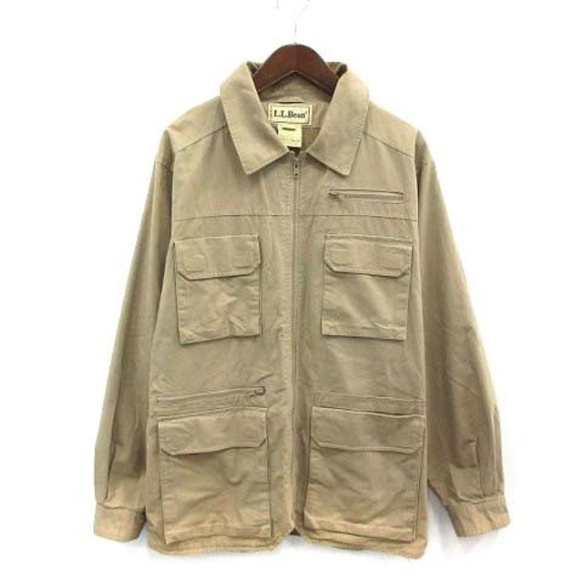 激レア 00s L.L.Bean モッズコート ナイロン カーキ M