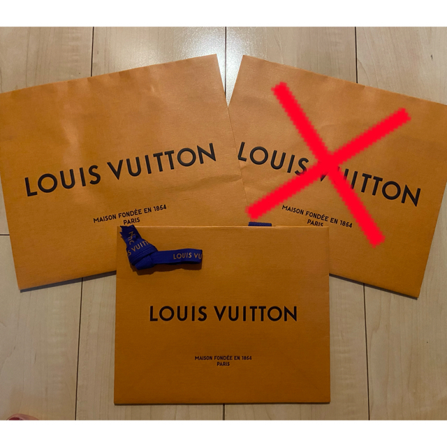 LOUIS VUITTON(ルイヴィトン)の（みかりんさん専用）ルイヴィトン　紙袋 レディースのバッグ(ショップ袋)の商品写真