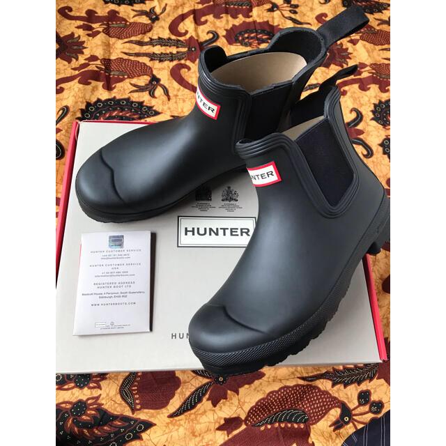 HUNTER ハンター レインブーツ　黒 24cm 美品