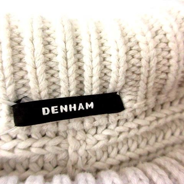 DENHAM(デンハム)のデンハム DENHAM ワンピース ニット タイト ロング ライトグレー レディースのワンピース(ロングワンピース/マキシワンピース)の商品写真