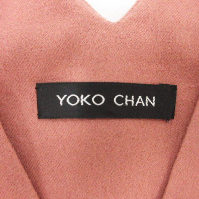 ヨーコチャン YOKO CHAN バックパールドレス ワンピース S ピンク