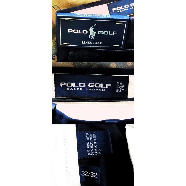 Polo Golf - 未使用品ラルフローレン ポロ ゴルフ パンツ32紺色 Polo Golf - 未使用品ラルフローレン ポロ ゴルフ パンツ32紺色