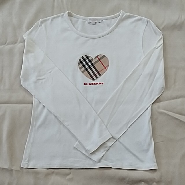 BURBERRY(バーバリー)のBURBERRY ロングTシャツ160A レディースのトップス(Tシャツ(長袖/七分))の商品写真