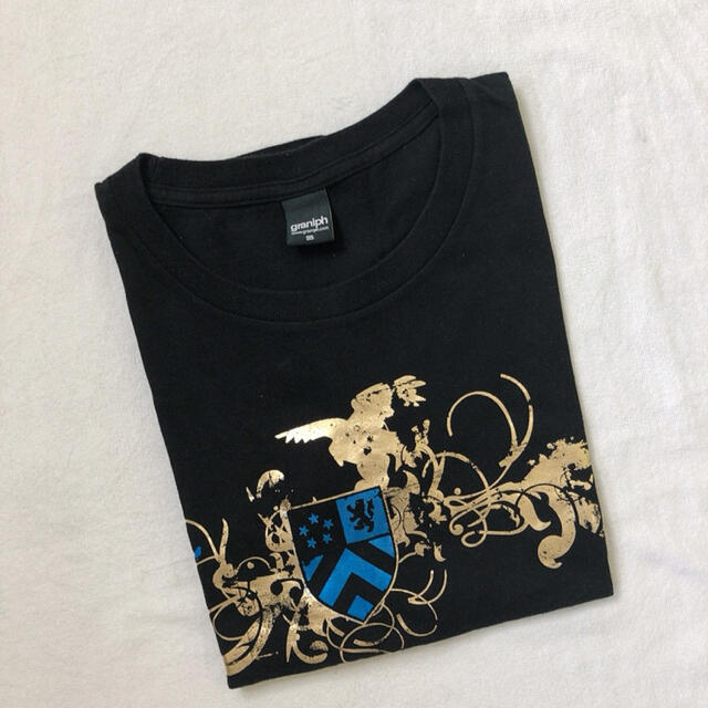 Graniph(グラニフ)のグラニフTシャツ⭐︎イラスト⭐︎ゴールド レディースのトップス(Tシャツ(半袖/袖なし))の商品写真