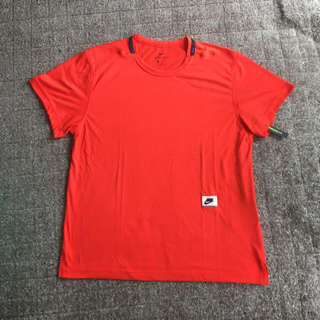 新品 NIKE ナイキ メンズ Tシャツ M DRY FIT 朱色