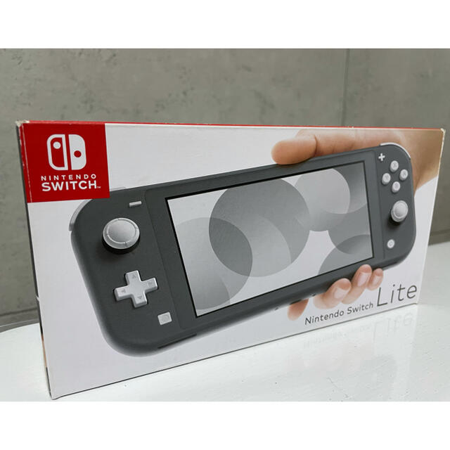 【新品未使用品 箱に傷あり】Nintendo Switch Lite グレー