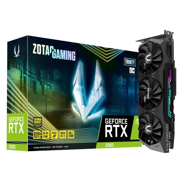 状態新品未開封です新品未開封　安心1年保証付 RTX3080 10GB ZOTAC