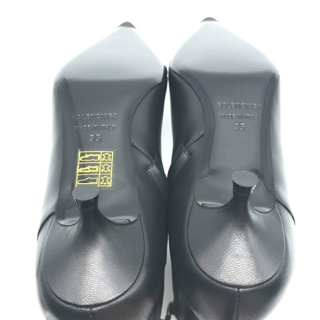 Balenciaga(バレンシアガ)のバレンシアガ BALENCIAGA ポインテッドトゥ 531751 ベーシック アパレル ショートブーツ  ブーツ レザー ブラック ブラック 未使用 レディースの靴/シューズ(ブーツ)の商品写真