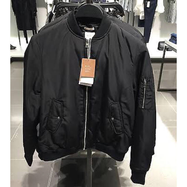 ZARA MAN ナイロンボンバージャケットコート