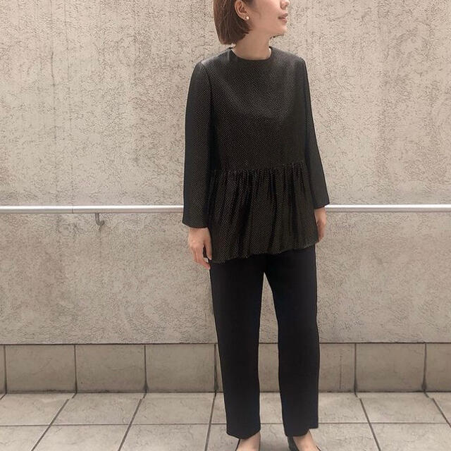 Greed Sparkle Lame Flare Blouse | フリマアプリ ラクマ