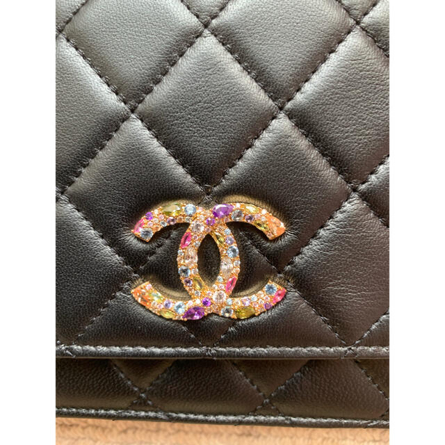 CHANEL(シャネル)の専用❤️新作❤️ 超超希少‼️正規品シャネル チェーンウォレット マトラッセ レディースのバッグ(ショルダーバッグ)の商品写真