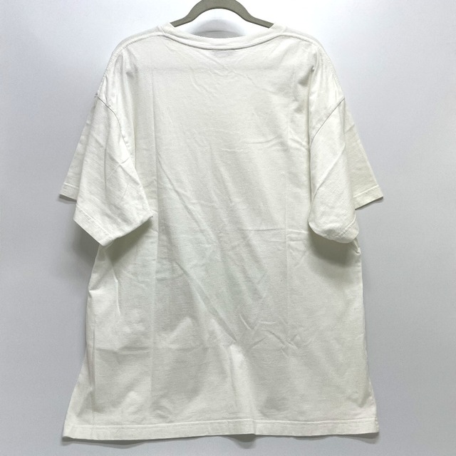 バレンシアガ BALENCIAGA リップスティック 583214 19AW ロゴ トップス 半袖Ｔシャツ コットン ホワイト