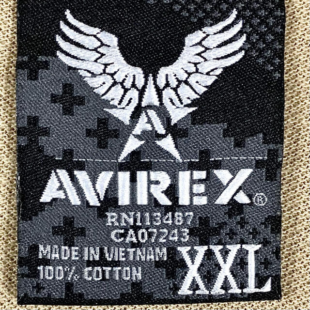 AVIREX(アヴィレックス)のAVIREX アヴィレックス 超ビッグシルエット ポロシャツ スカル刺繍 鹿の子 メンズのトップス(ポロシャツ)の商品写真