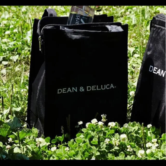 DEAN & DELUCA(ディーンアンドデルーカ)のDEAN&DELUCA保冷バッグ黒Mサイズ トートバッグエコバッグ ランチバッグ レディースのバッグ(エコバッグ)の商品写真