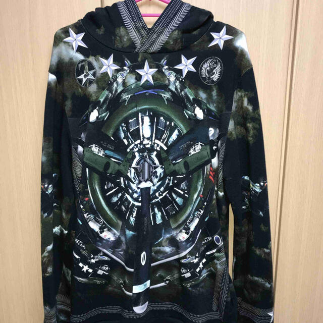 正規 Givenchy ジバンシィ 戦闘機 パーカー