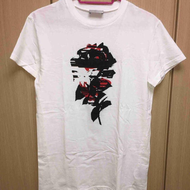 正規 Dior Homme ディオールオム 薔薇 Tシャツ - Tシャツ/カットソー