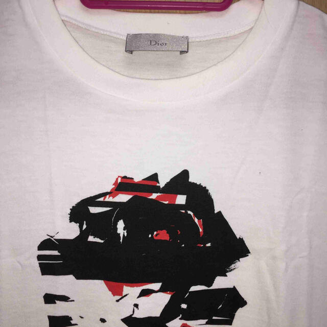 正規 Dior Homme ディオールオム 薔薇 Tシャツ